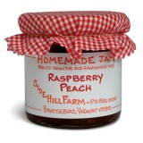 Homemade Raspberry Peach Jam from Sidehill Farm, Vermont
